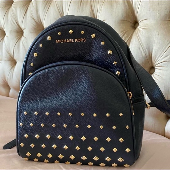 michael kors rhea studded medium backpack - Picture 2 of 8